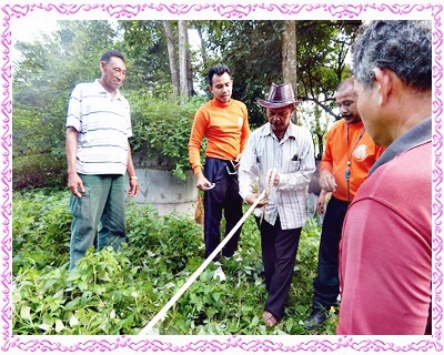 โครงการบริหารจัดการ<br>ภัยพิบัติจากธรรมชาติ<br>โดยใช้ชุมชนเป็นฐาน